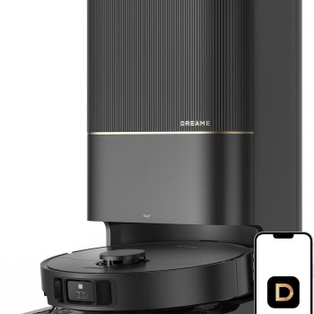 Xiaomi Dreame X50 Ultra Complete Black RLX85CE-4-BK Прахосмукачка робот