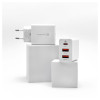 Адаптер зарядно EVELATUS USB-A1/USB-A1/USB-C 32W ETC06 White