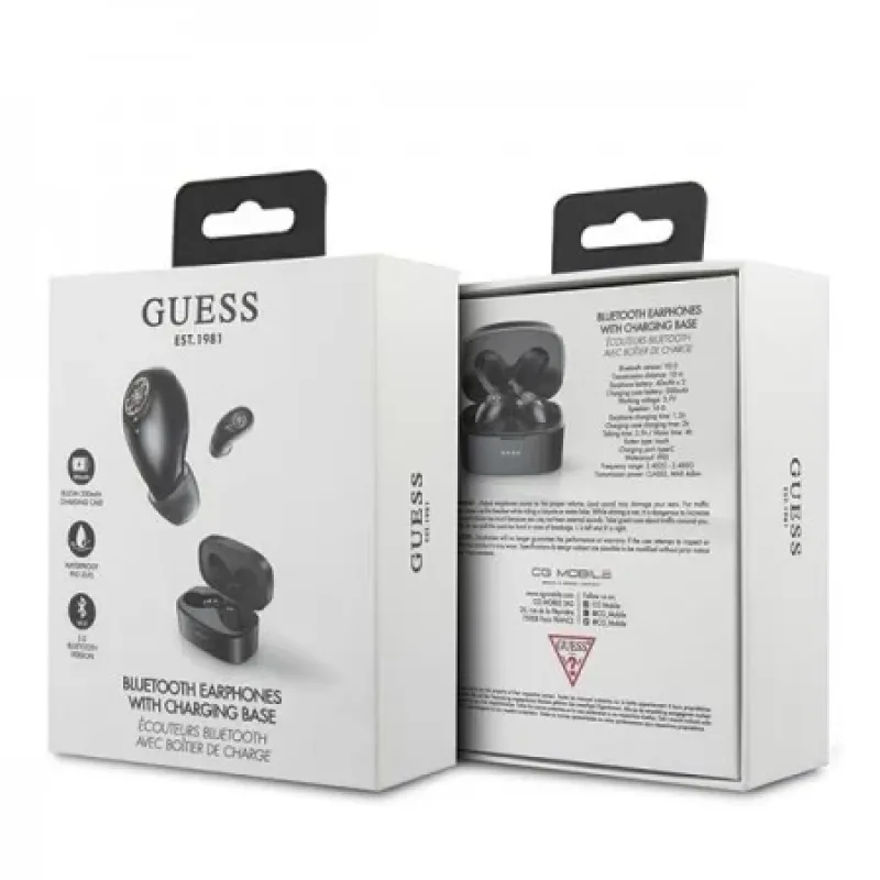 Guess handsfree GUTWSJL4GBK блутут слушалки black