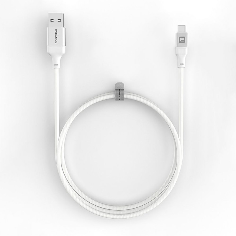 Кабел EVELATUS Pro (Braided) USB A to USB C (1.2m)
