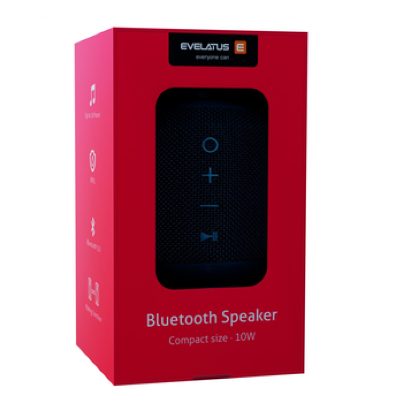 Портативна колонка Evelatus Bluetooth Speaker S size EBS01 Black