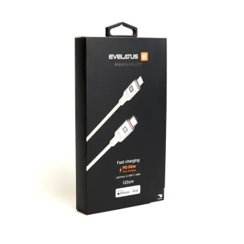 Кабел EVELATUS Pro (Braided) USB A to USB C (1.2m)
