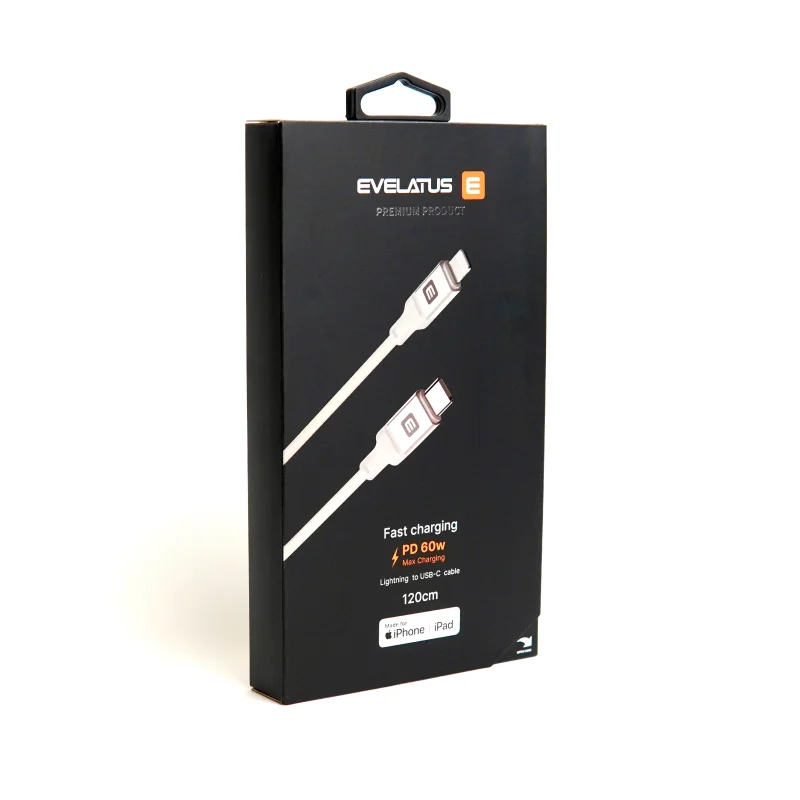 Кабел EVELATUS Pro (Braided) USB C to USB C (2.0m)
