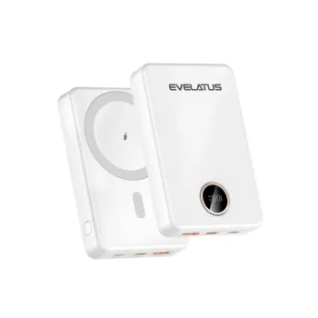 EVELATUS 22.5W Wireless Power Bank 10000mAh Преносима батерия