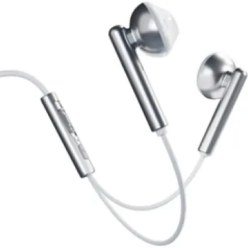 Слушалки EVELATUS Crystal clear sound жични  3.5mm White