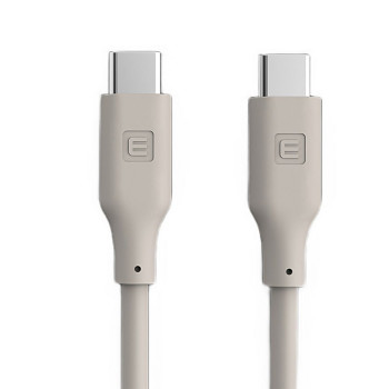 Кабел Apple Evelatus Silicone USB C to USB C 1.2M (MFI10CL) Black