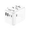 Адаптер зарядно EVELATUS 35W 1PD & 2Type-C & 2USB Универсално