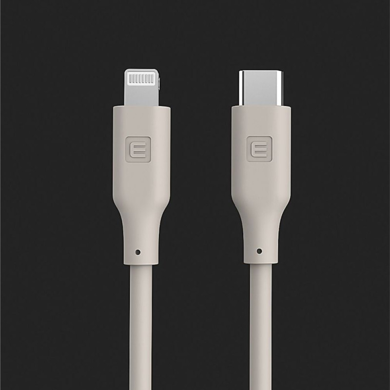 Кабел Apple Evelatus Silicone USB C to Lightning 1.2M (MFI10CL) Grey