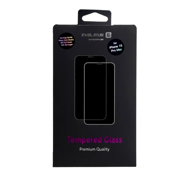 Стъклен протектор 3D Stronger iPhone 16 EVELATUS