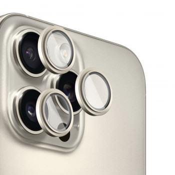 Протектор за камера iPhone 16 Pro/iPhone 16 Pro Max EVELATUS Natural