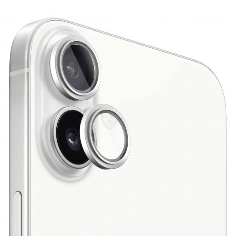 Протектор за камера iPhone 16, 16 Plus EVELATUS Black