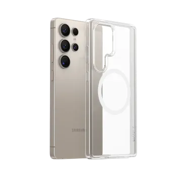 Силиконов гръб EVELATUS Clear Case Samsung S25 Ultra MagSafe Прозрачен