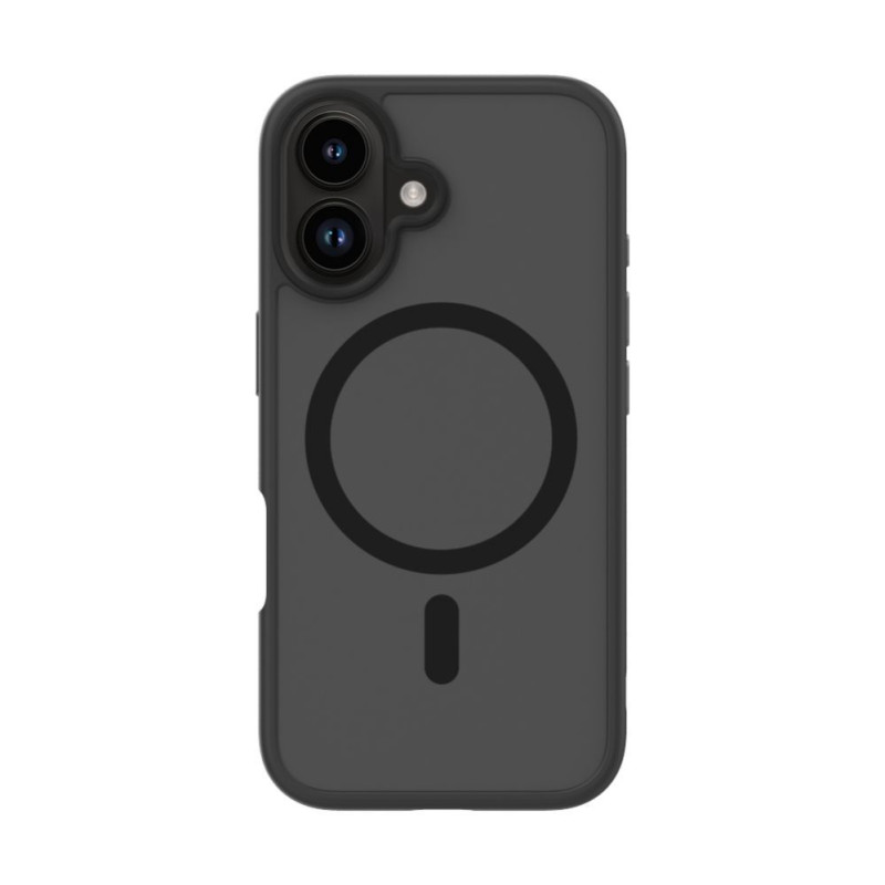 Калъф EVELATUS iPhone 16 Hybrid Case With MagSafe PC+TPU Black