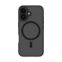 Калъф EVELATUS iPhone 16 Hybrid Case With MagSafe PC+TPU Black