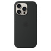Оригинален силиконов калъф IPHONE 16 Pro Black MagSafe