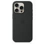 Оригинален силиконов калъф IPHONE 16 Pro Black MagSafe