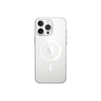 Силиконов Калъф Clear Case iPhone 16 Pro Max Прозрачен MagSafe