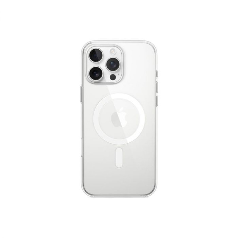 Силиконов Калъф Clear Case iPhone 16 Pro Max Прозрачен MagSafe
