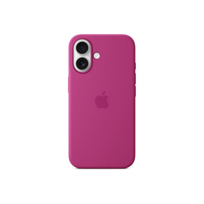 Оригинален силиконов калъф IPHONE 16 Pink MagSafe