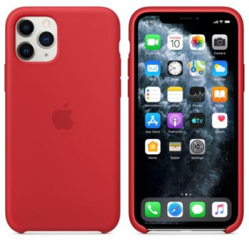Оригинален силиконов калъф IPHONE 11 PRO MWYH2ZM/A Червен