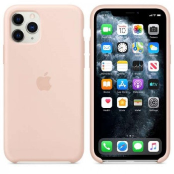 Оригинален силиконов калъф IPHONE 11 PRO MWYM2ZM/A розов