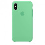 Оригинален силиконов калъф IPHONE XS MVF52Z/A Мента