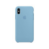Оригинален силиконов калъф IPHONE XS MW982ZM/A Син
