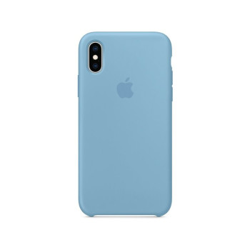 Оригинален силиконов калъф IPHONE XS MW982ZM/A Син