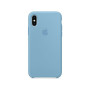 Оригинален силиконов калъф IPHONE XS MW982ZM/A Син