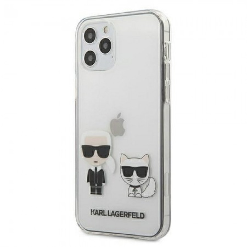 Karl Lagerfeld Прозрачен кейс iPhone 12 Pro KLHCP12MCKTR