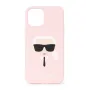 Karl Lagerfeld Розов кейс iPhone 12 Pro KLHCP12MCKTR