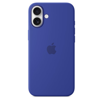 Оригинален силиконов калъф IPHONE 16 Blue MagSafe