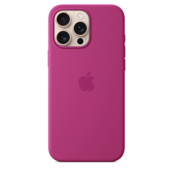 Оригинален силиконов калъф IPHONE 16 Pro Max Pink MagSafe