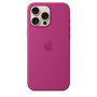 Оригинален силиконов калъф IPHONE 16 Pro Max Pink MagSafe