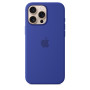 Оригинален силиконов калъф IPHONE 16 Pro Blue MagSafe