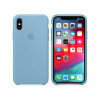 Оригинален силиконов калъф IPHONE XS MW982ZM/A Син