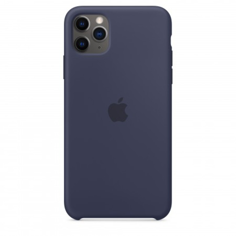 Оригинален силиконов калъф IPHONE 11 PRO MWYJ2ZM/A Тъмно син