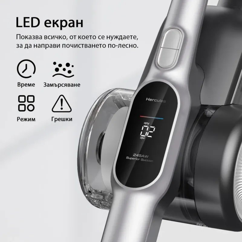 JIMMY H10 Flex Вертикална прахосмукачка