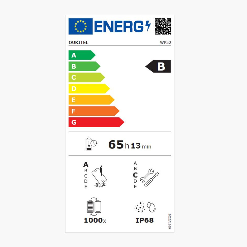 Oukitel WP52 256GB/4GB