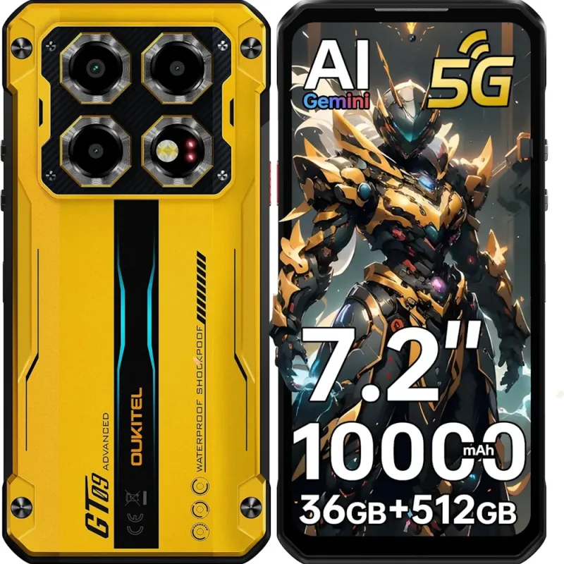 Oukitel WP60 512GB/16GB Yellow