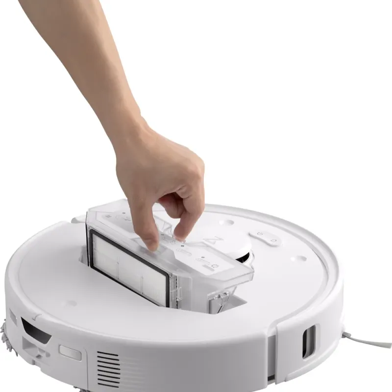 Roborock QRevo Curv 5A1 White Прахосмукачка робот